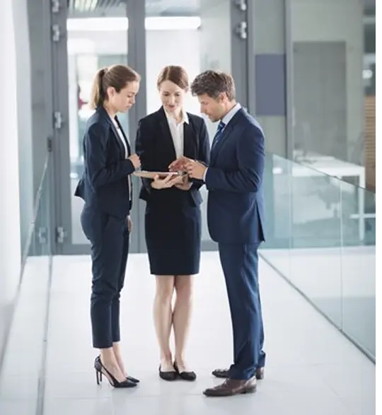 businessman colleague catford team