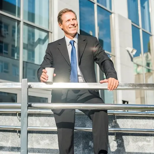 happy businessman coulsdon