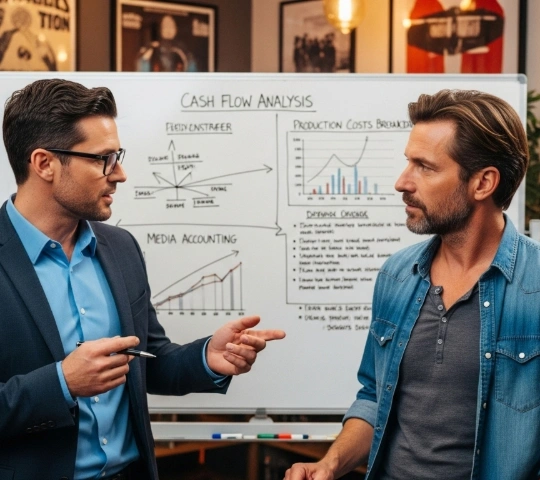 account for film media production studio