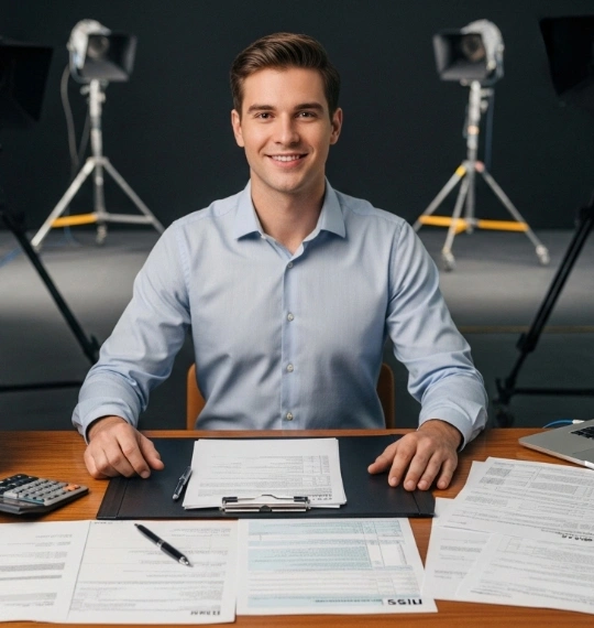 accounts for film media production