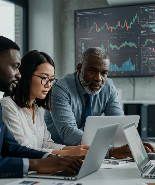 Happy small business owner