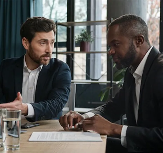 accountant tax return meeting