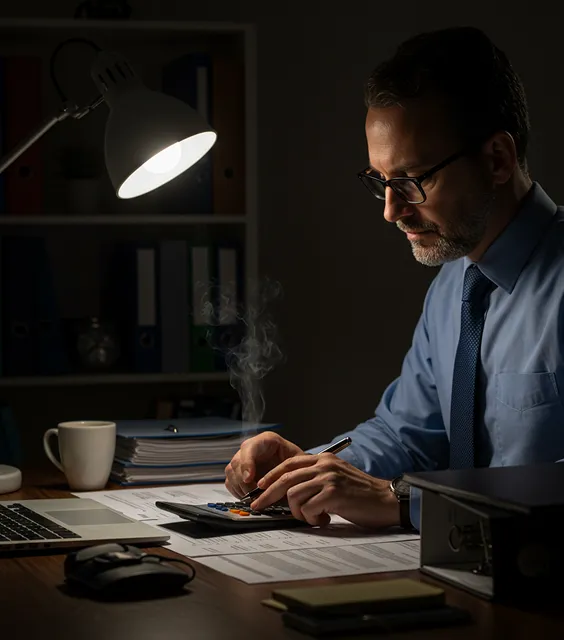 accountant team celebration