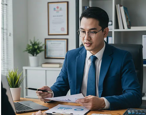 expression conveys trust and